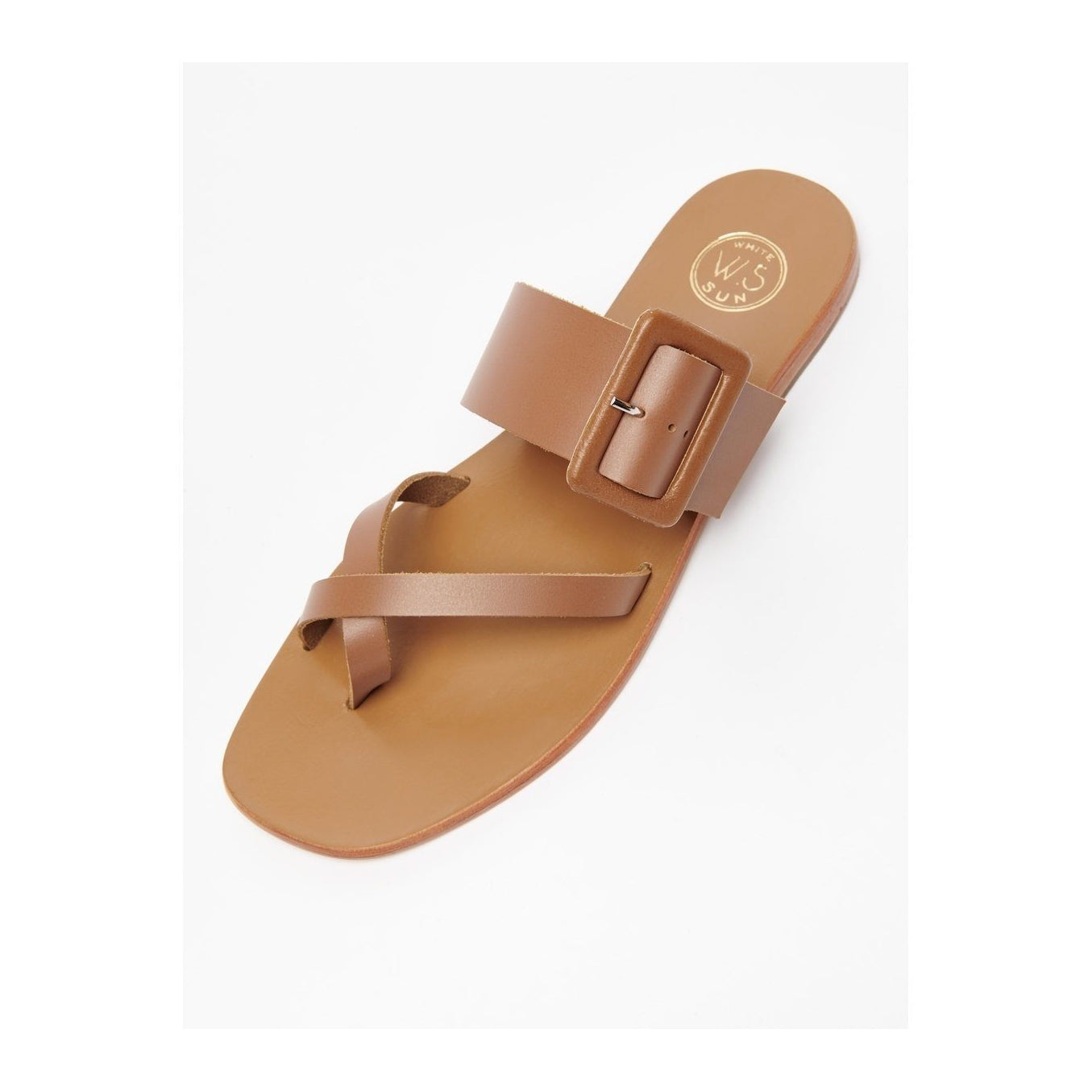 White Sun - Mules Arshad - Camel Buff - Marron