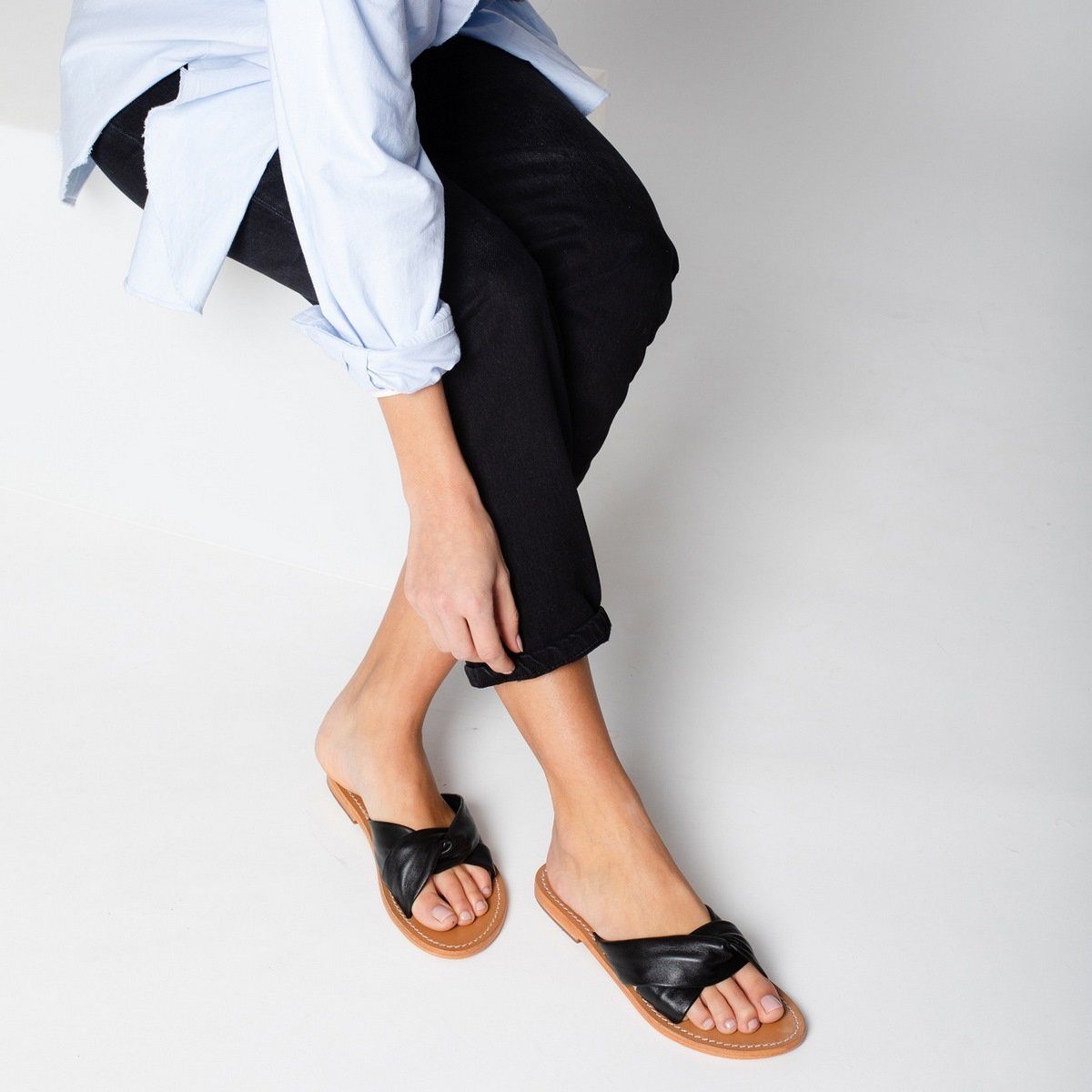 Les Bagatelles - Kitti Black Mules
