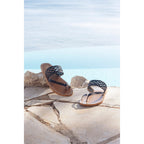 White Sun - Bita Trend Mules - Black - Women