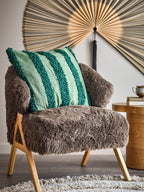 Cory - Cojín - Verde - Algodón Oeko-Tex®