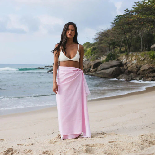 Honeycomb Fouta - Pink