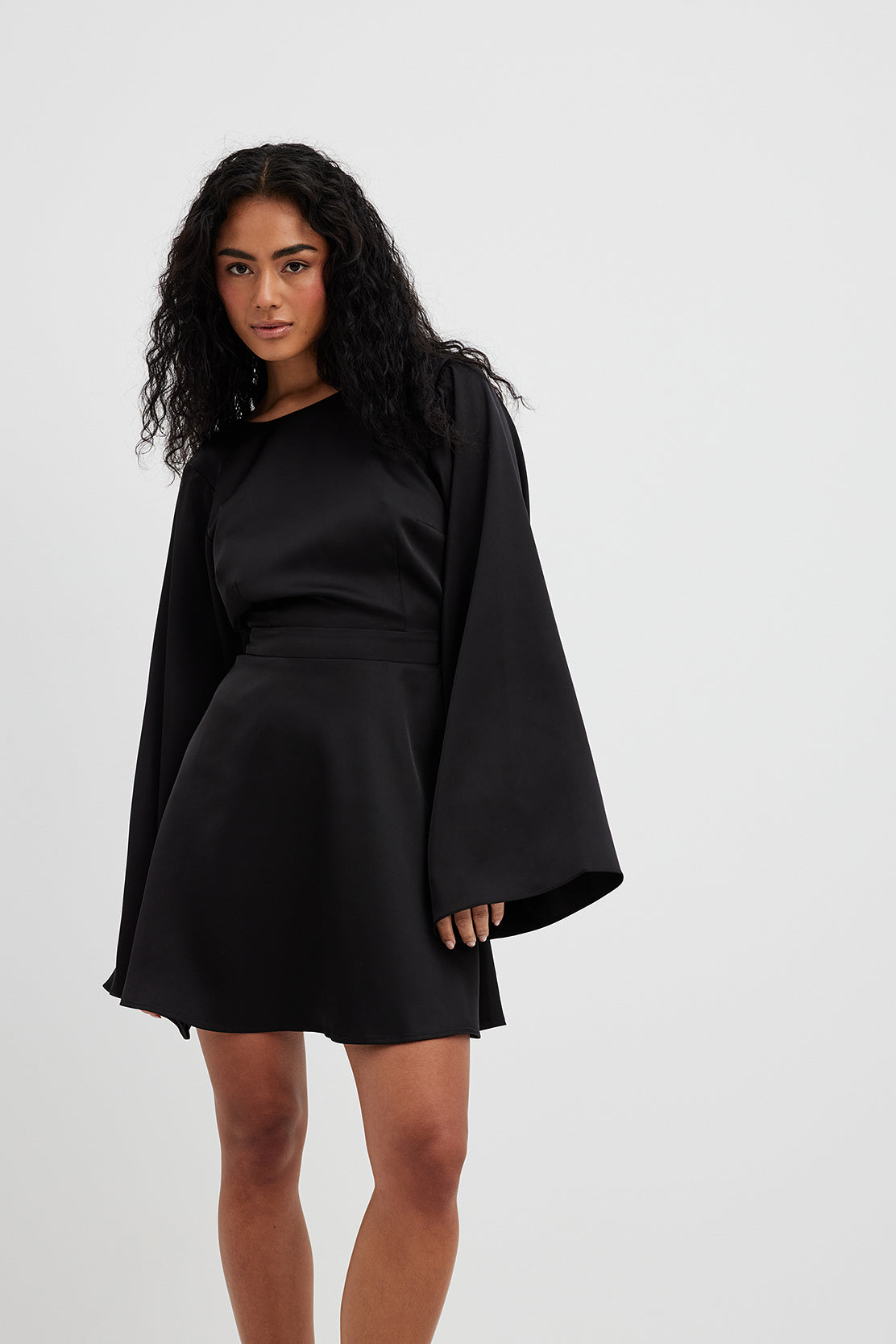 Robe Dos Ouvert Noir