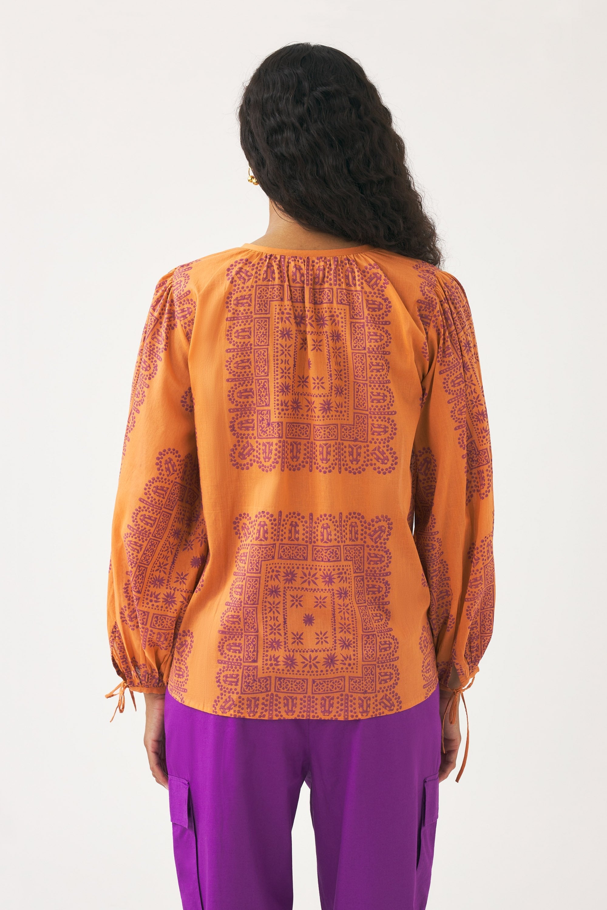 Blusa Nali - Óxido