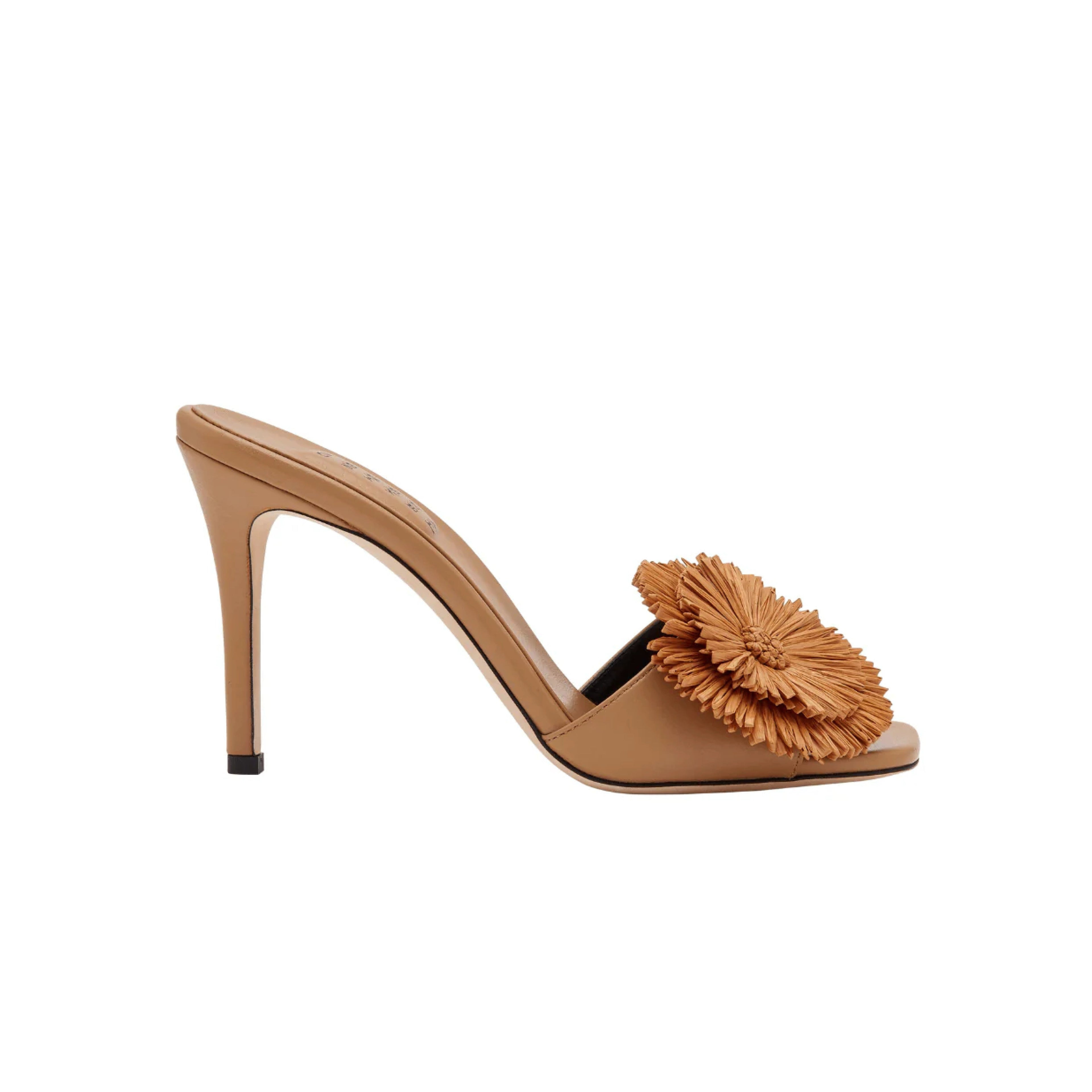 Narcissa Latte High-Heel Sandal