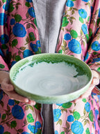 Prim - Serving Plate - Green - Stoneware