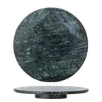 Nuni - Set of 2 Lazy Susans - Green - Marble