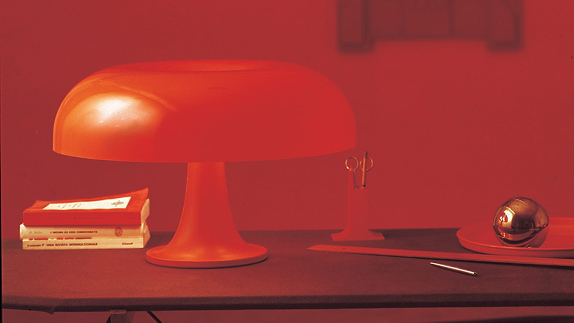 Table Lamp - Nesso - Orange
