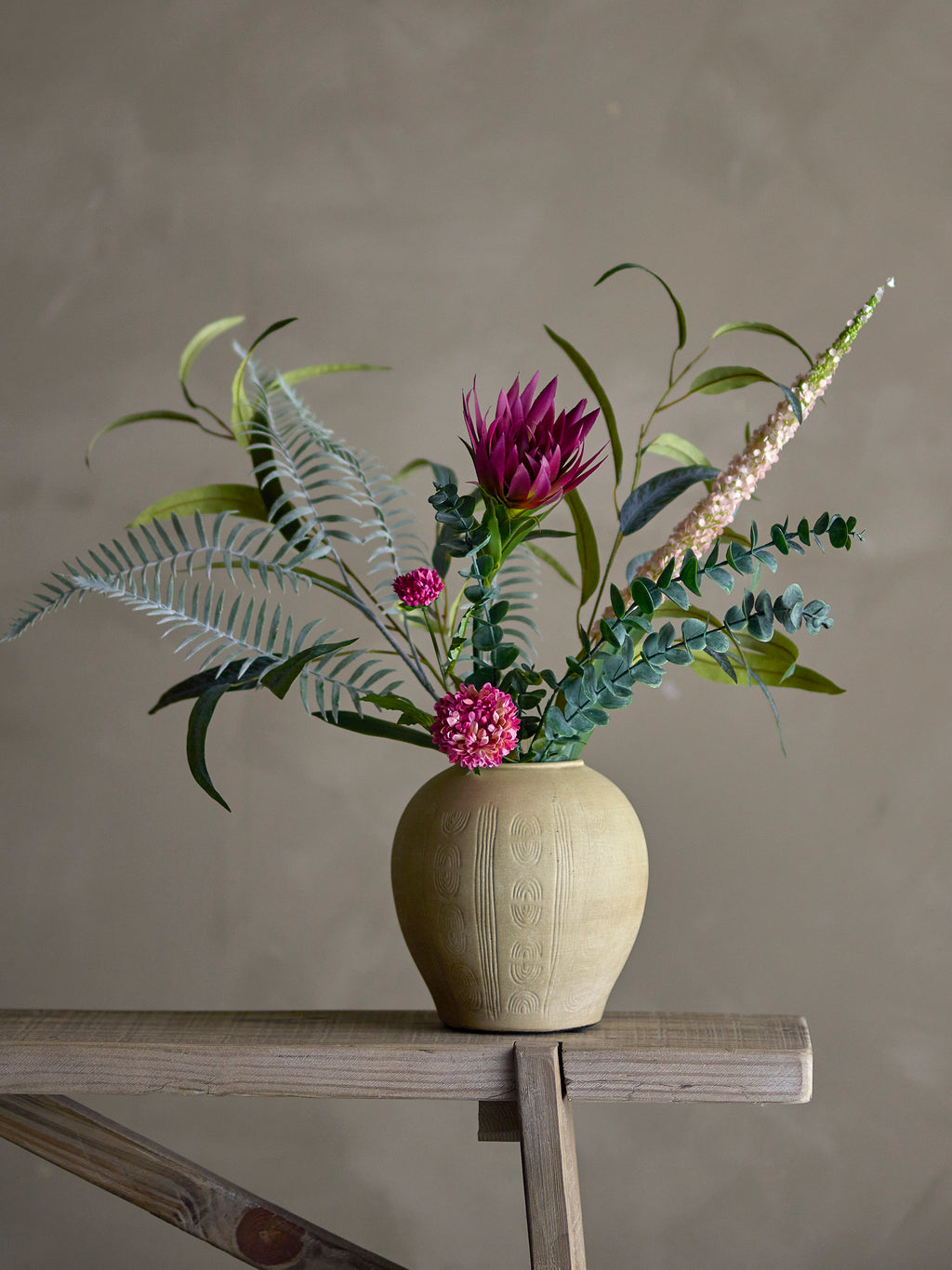 Taym - Vase Déco - Naturel - Terre Cuite