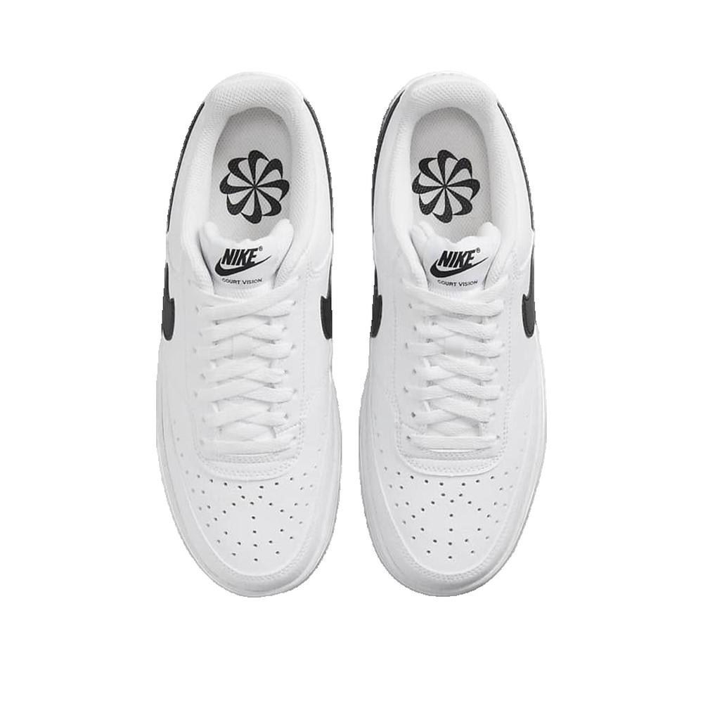 Zapatilla Court Vision Low Next Nature - Blanco/Negro