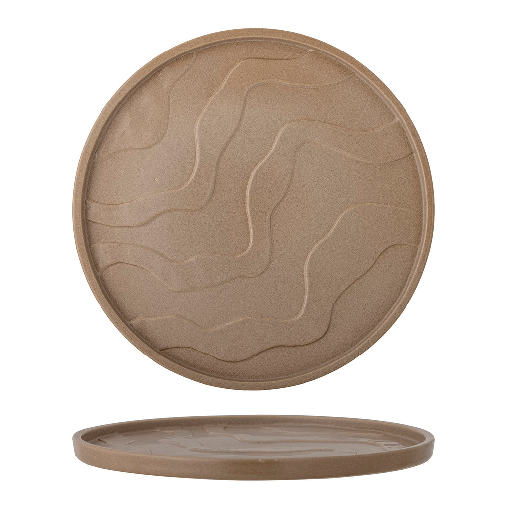 Noria - Tray - Brown - Stoneware