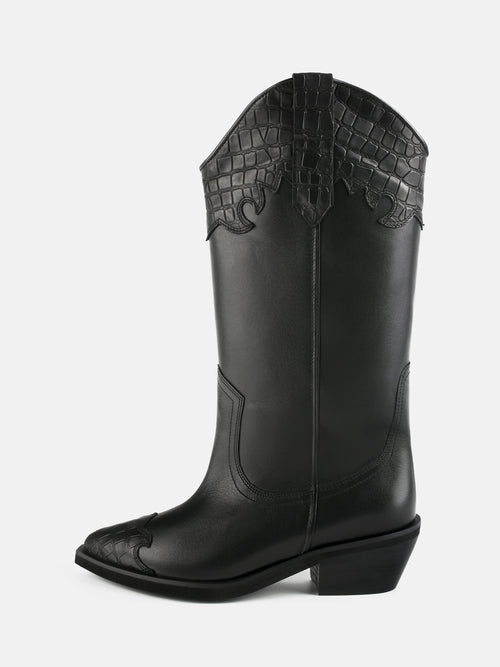 Bottes Night In Texas - Noir