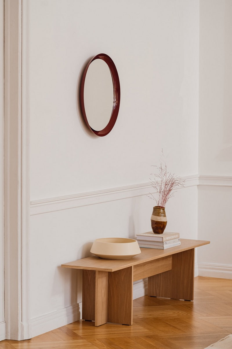 Allo Mirror - Auburn Red