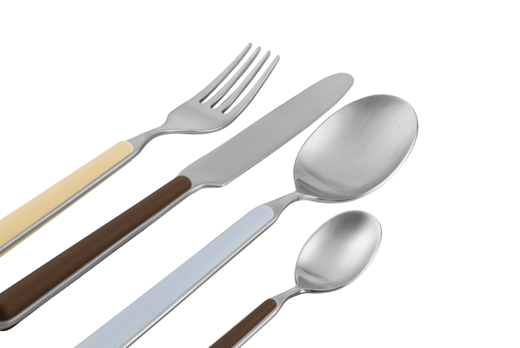 Noli 4-Piece Cutlery Set - 1 Person - Butter Yellow