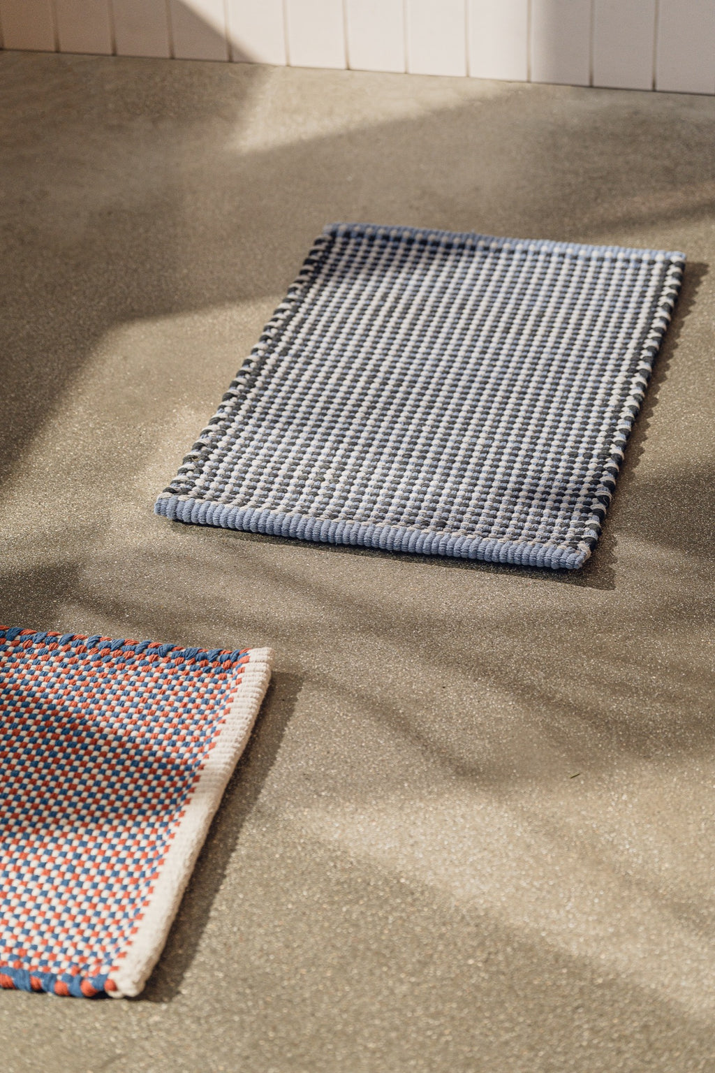Paillasson Dei - Black & Grey & Light Blue
