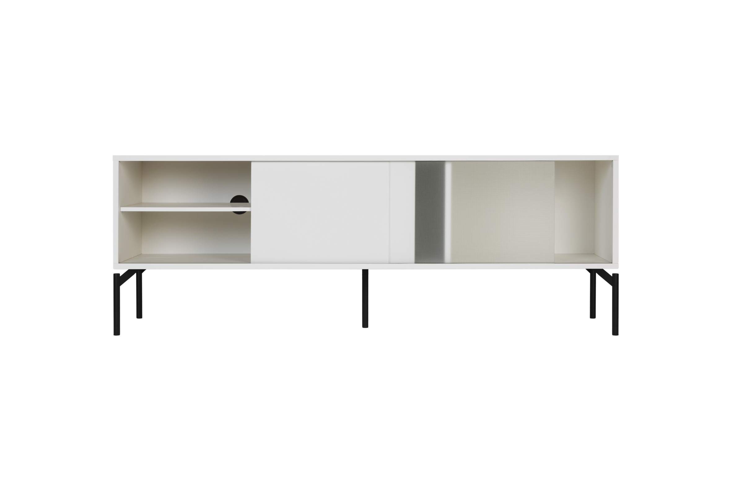 Met TV Unit - Large - Almond Grey