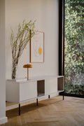 Met TV Unit - Large - Almond Grey