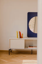 Met TV Unit - Large - Almond Grey