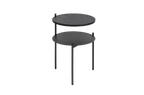 Tu Bedside Table - Black Oak