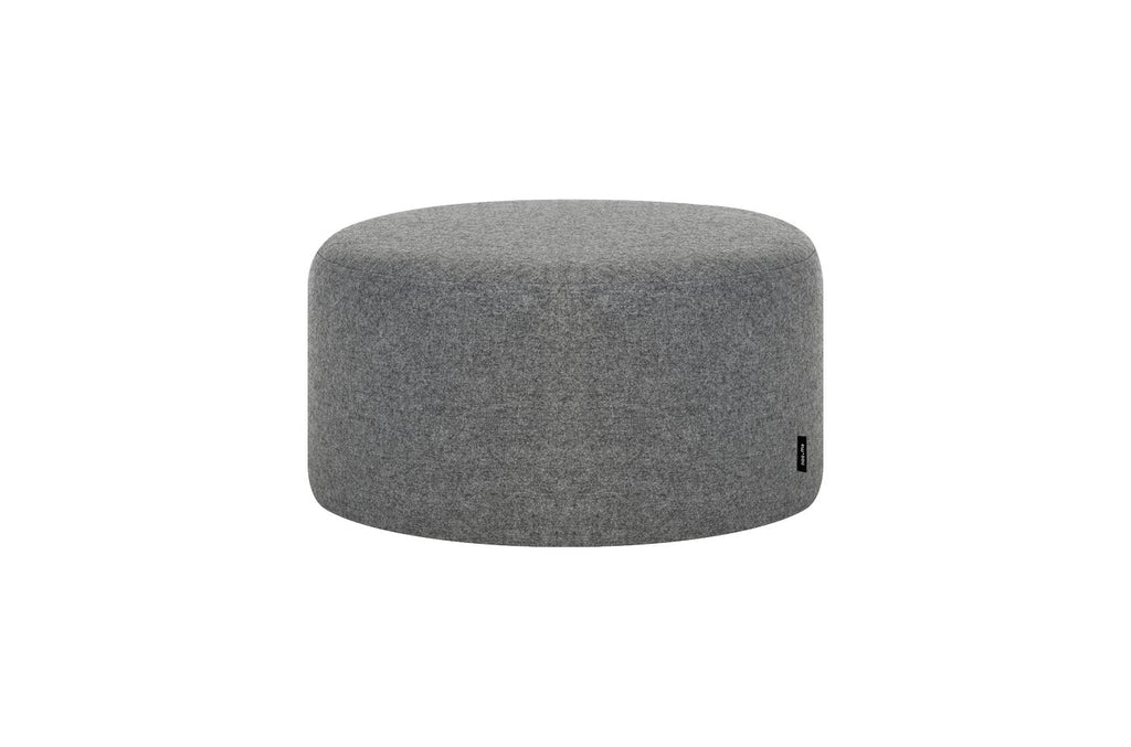 Folk Pouf - Small - Universal Grey Wool