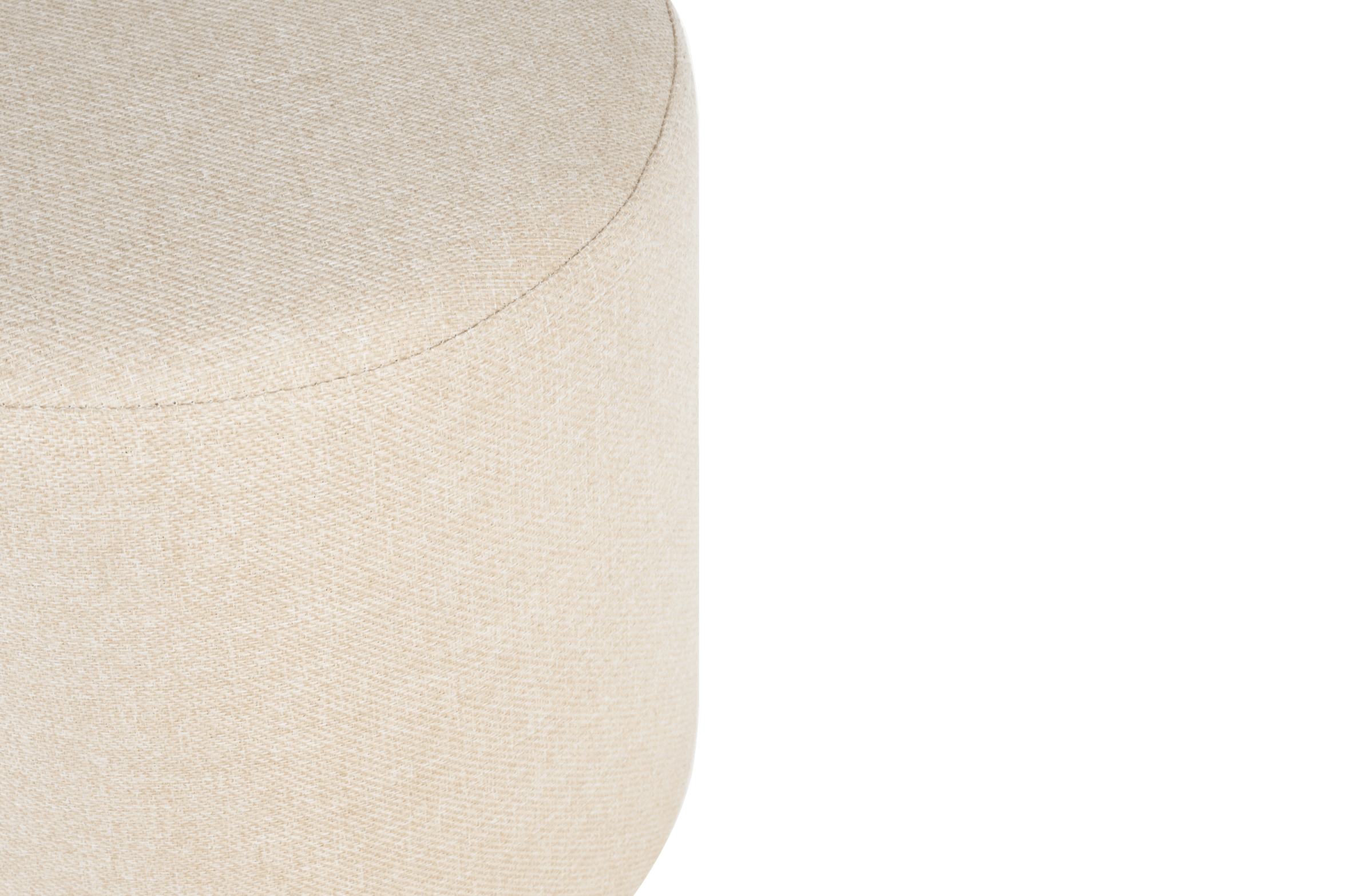 Pouf Folk - Large - Cream Beige