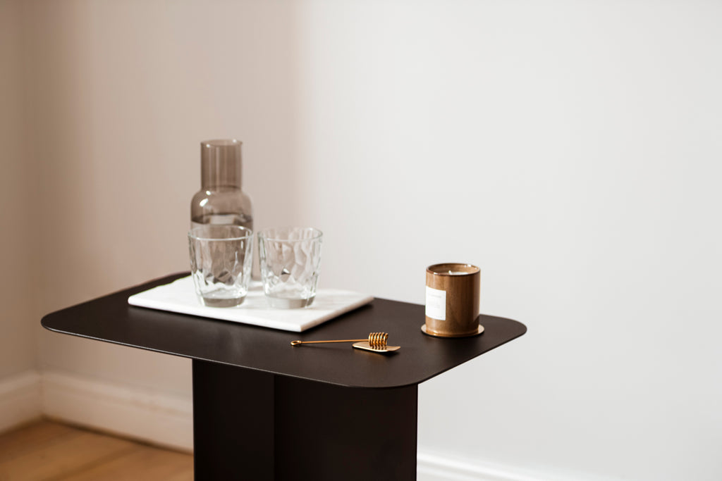 Ho Side Table - Vulcano Black