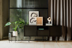 Bau Sideboard - Vulcano Black
