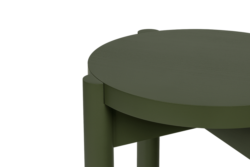 Hopp Stool - Forest Green