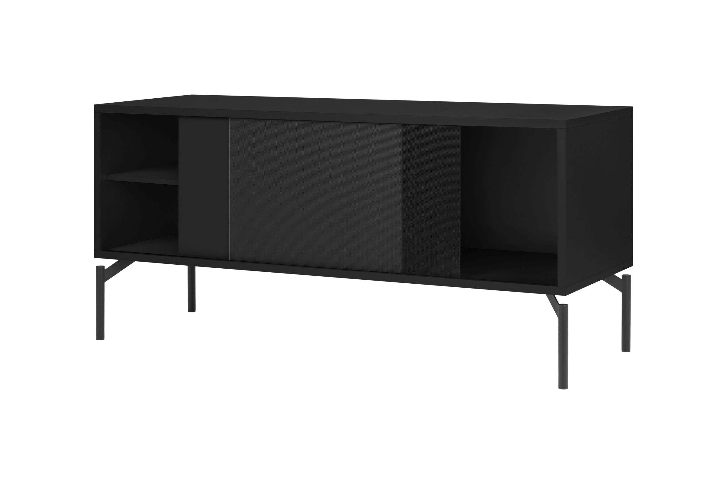 Met TV Unit - Small - Vulcano Black