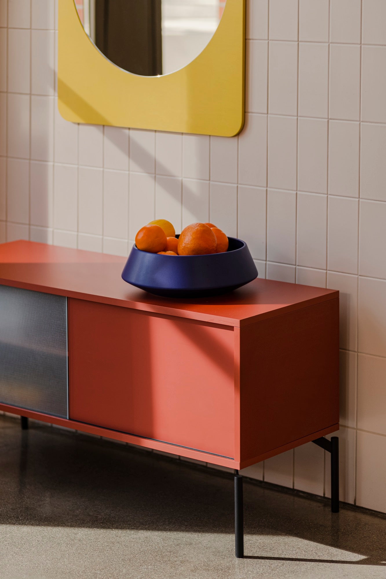 Met TV Unit - Small - Terracotta Blush