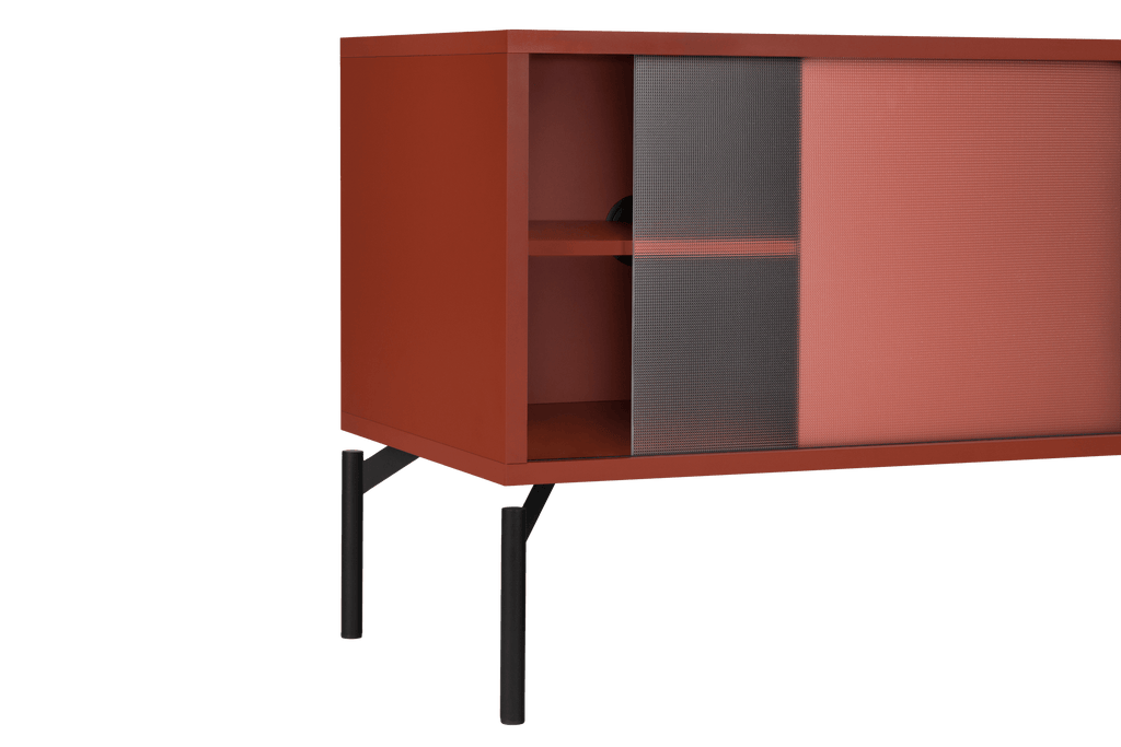 Met TV Unit - Small - Terracotta Blush