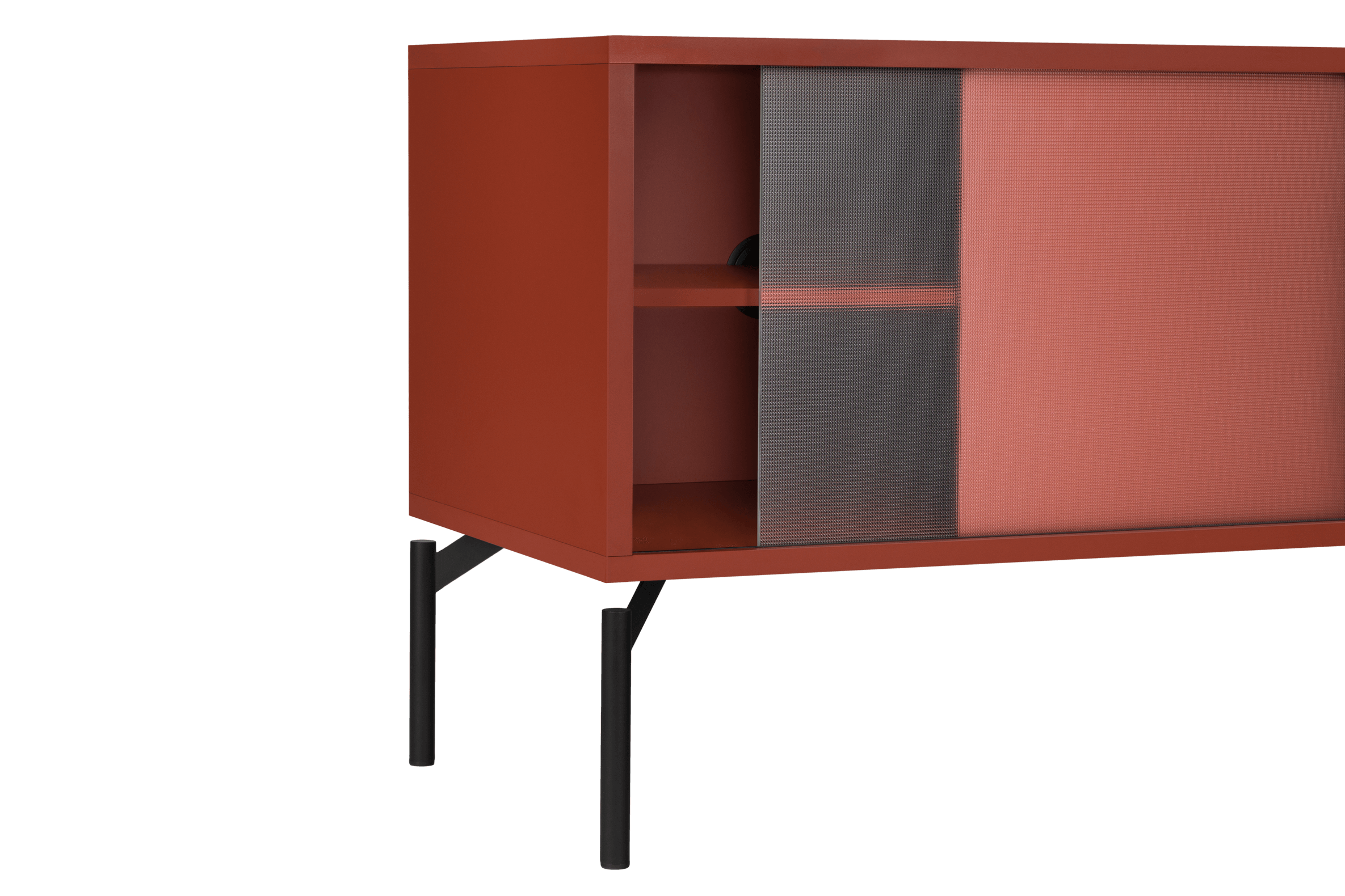 Met TV Unit - Small - Terracotta Blush