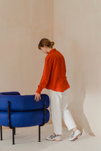 Ubi Armchair - Blueberry Pie Wool
