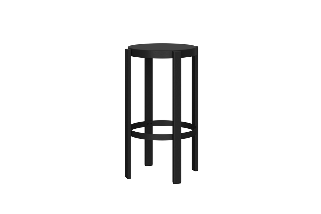 Doon Bar Stool - Large - Vulcano Black