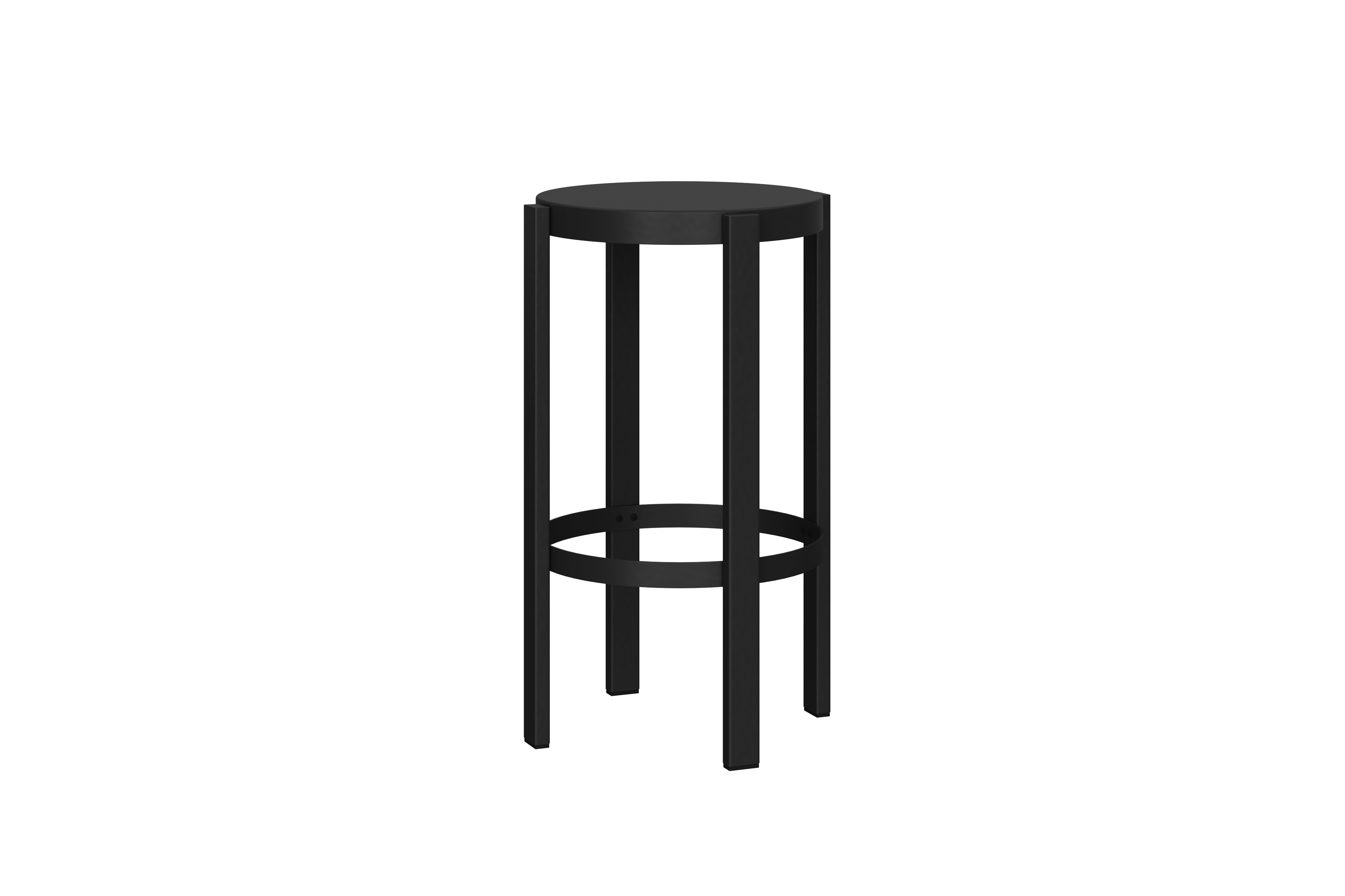 Doon Bar Stool - Large - Vulcano Black