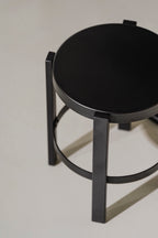 Taburete Doon - Pequeño - Vulcano Black