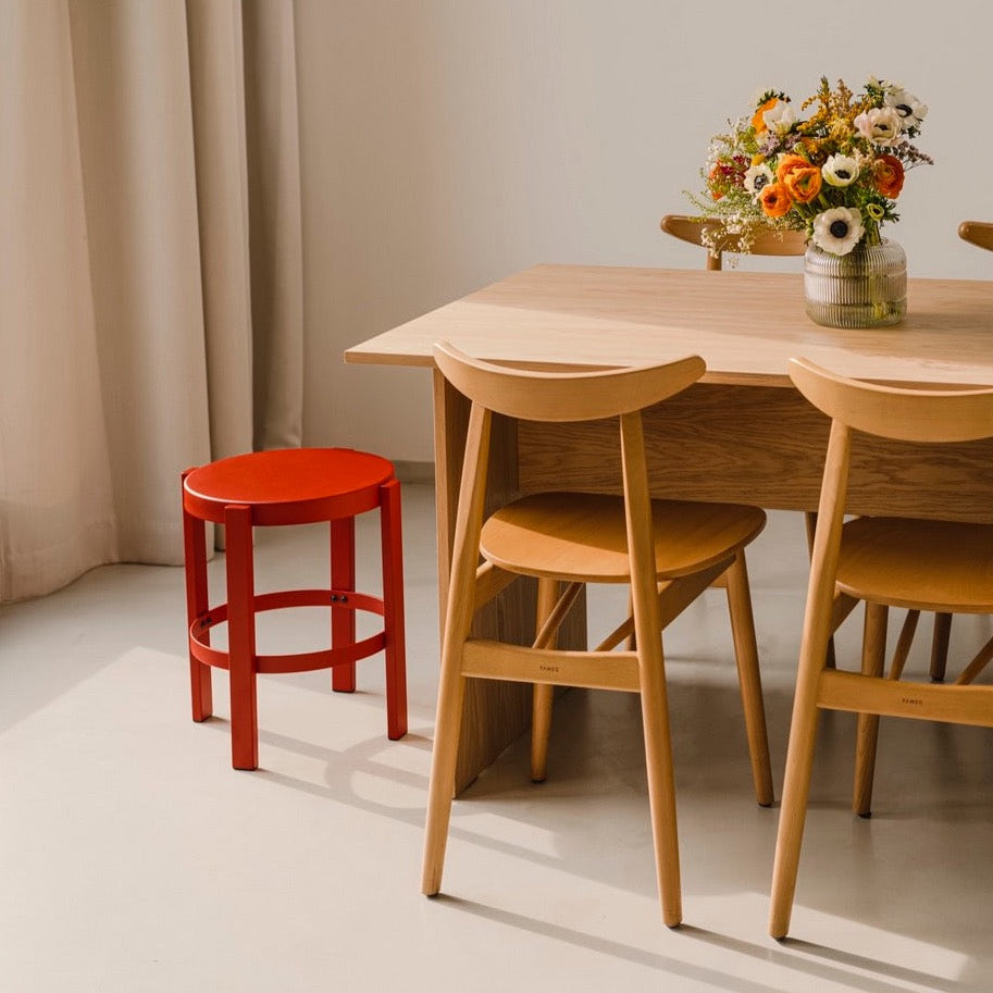 Tabouret Doon - Petit - Tomato Red