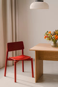 Wem Chair - Maroon Red