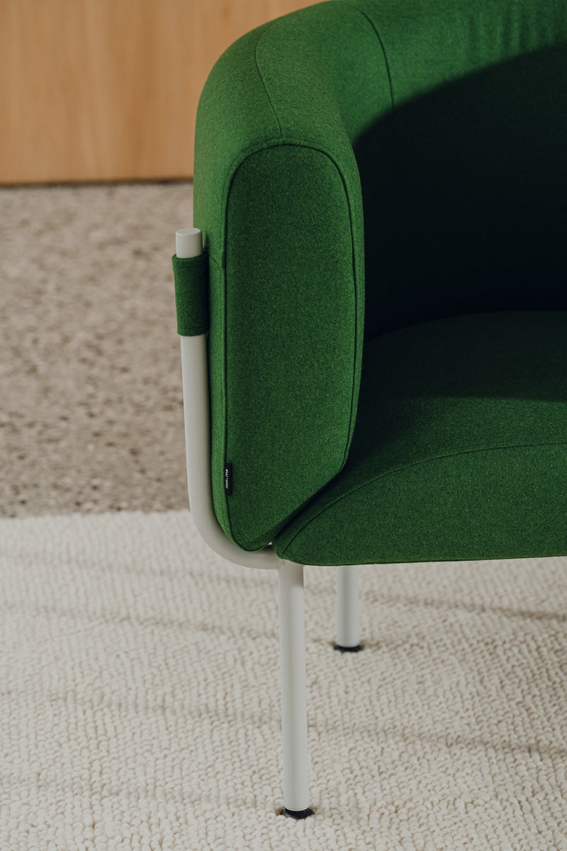 Ubi Mini Armchair - Moss Green