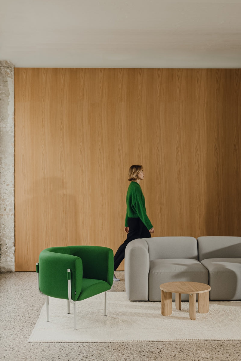 Ubi Mini Armchair - Moss Green