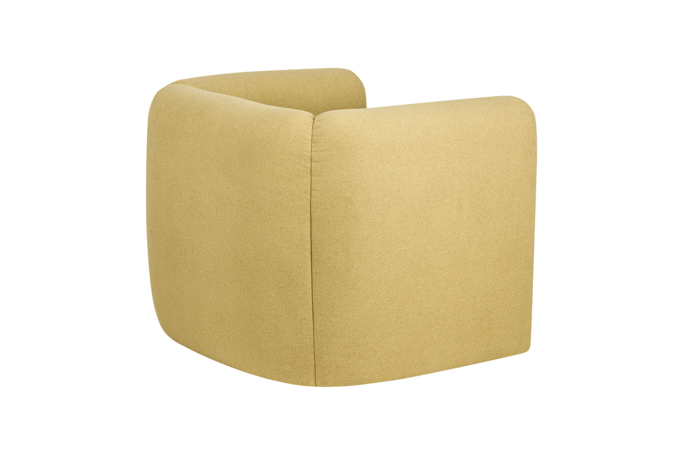 Flom Armchair - Yellow Pear