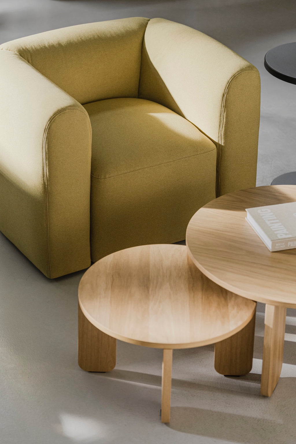 Flom Armchair - Yellow Pear