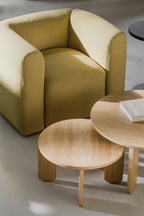 Flom Armchair - Yellow Pear