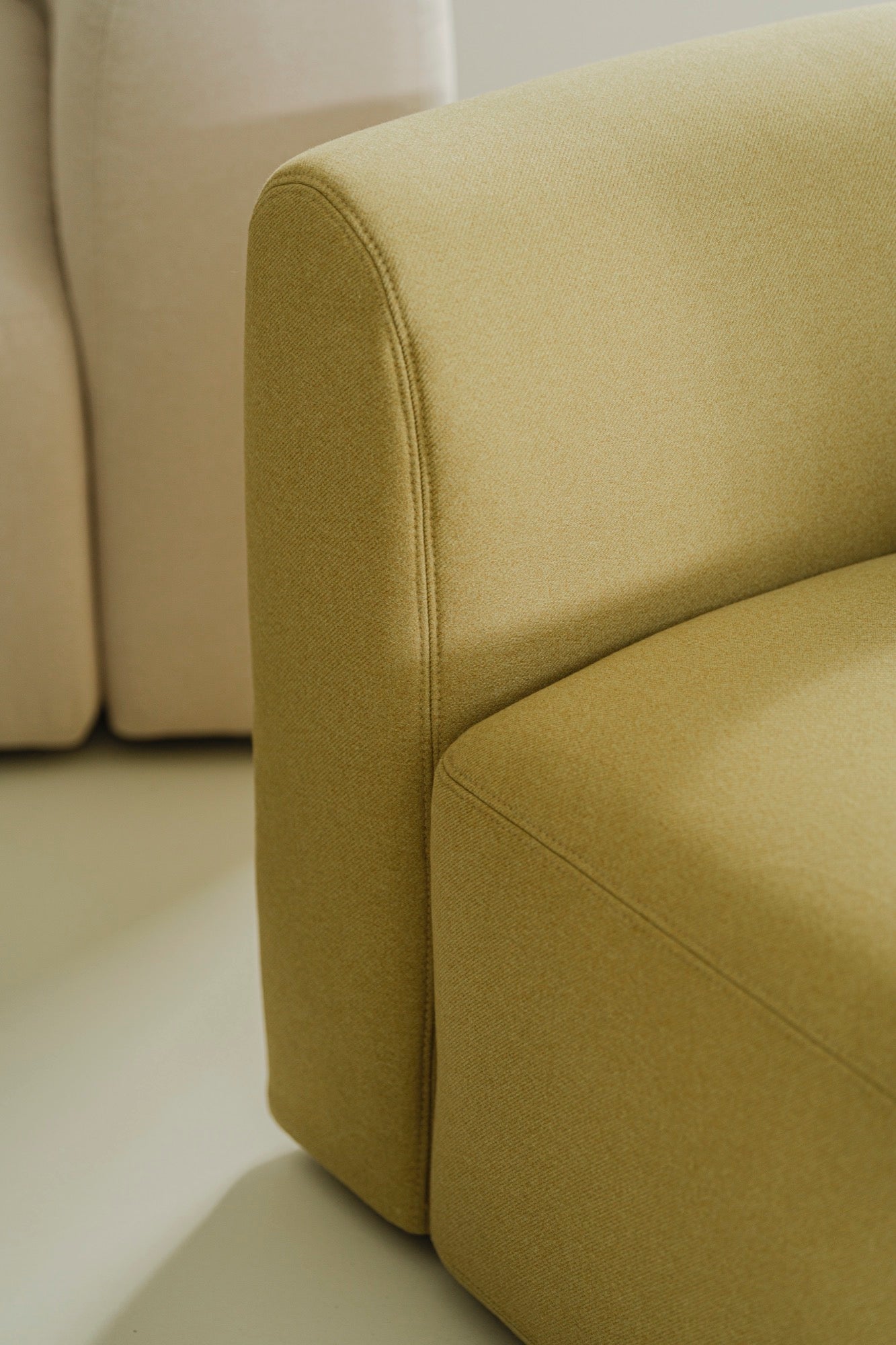 Flom Armchair - Yellow Pear
