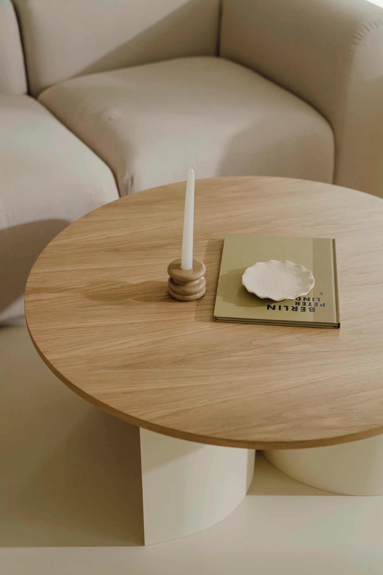 Mesa de Centro Gavo - Piazza Beige