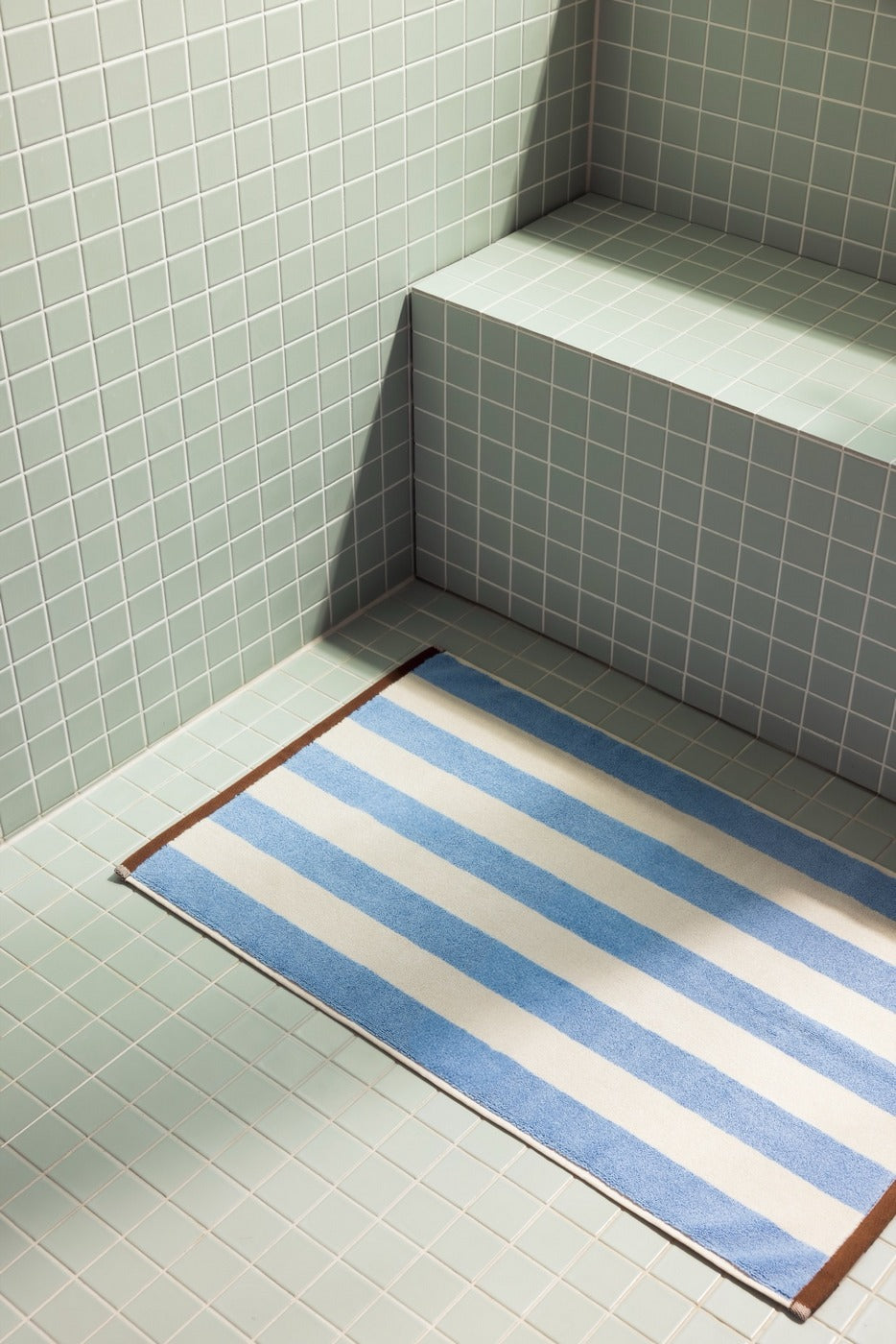 Gobo Bath Mat - Baby Blue