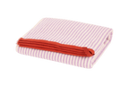 Gobo Bath Towel - Pastel Lilac / Narrow Stripes