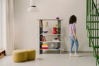 Hes Bookcase - Pebble Grey