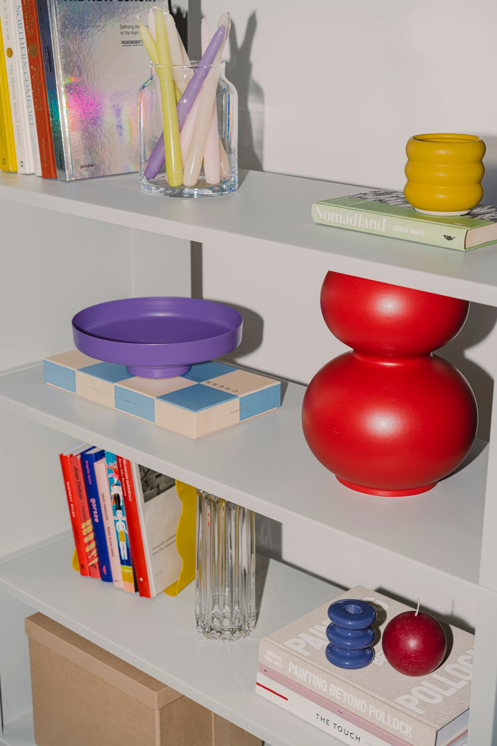Hes Bookcase - Pebble Grey