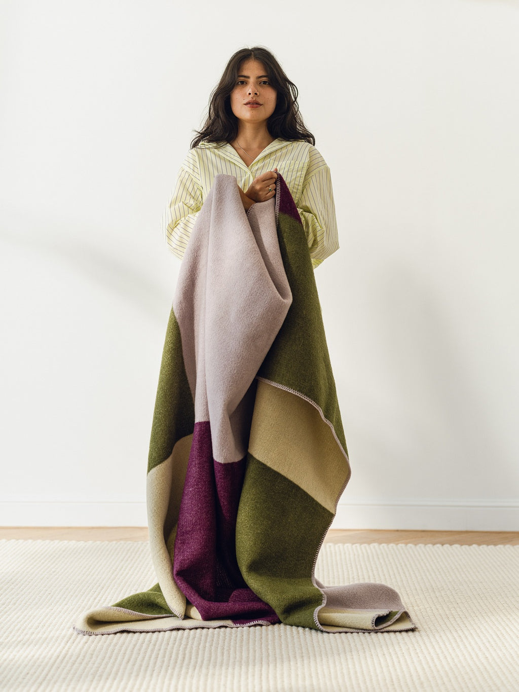 Manta Hilu - Purple‚ Lilac & Green