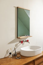 Lun Wall Mirror - Oak